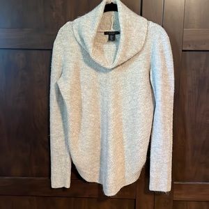 Cream turtleneck sweater